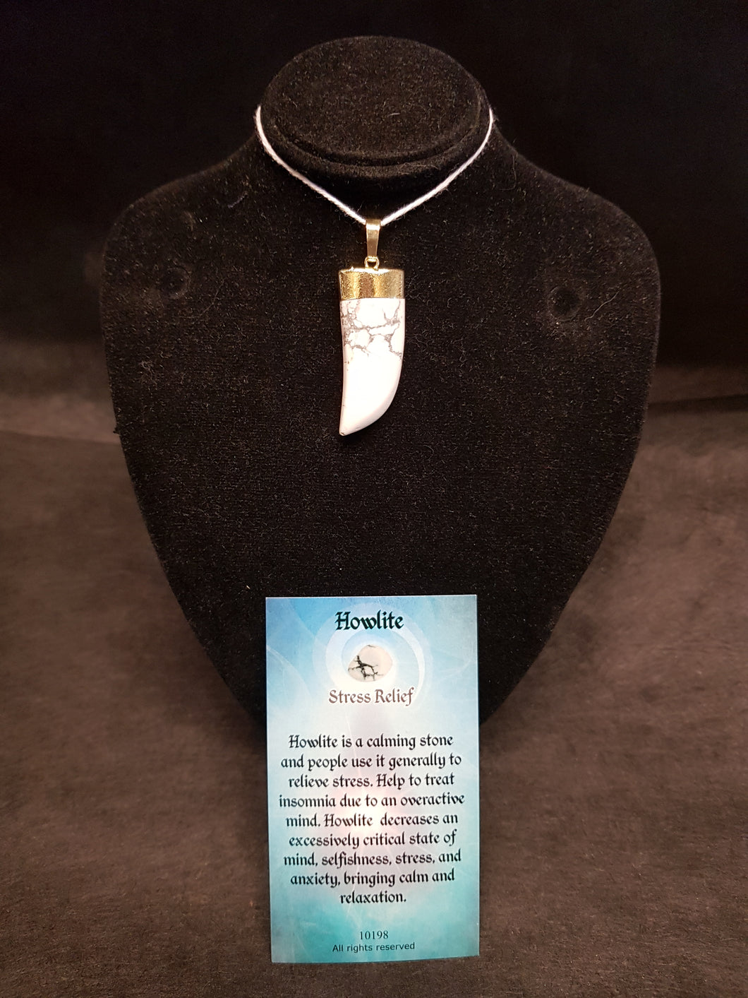 Howlite Pendant