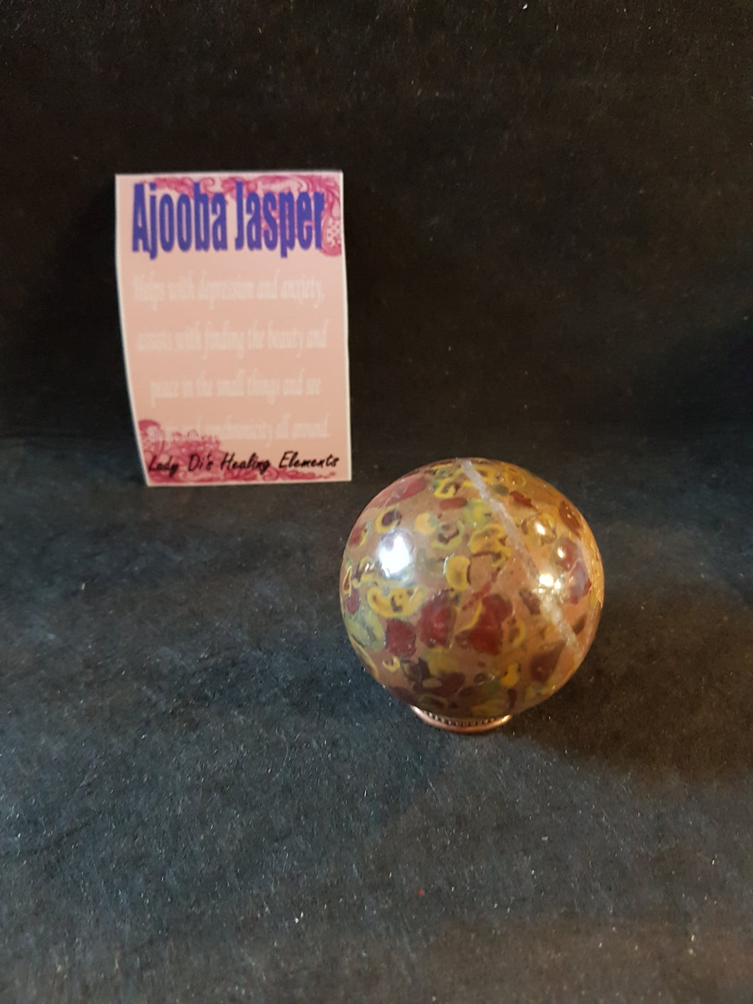 Ajooba Jasper Sphere