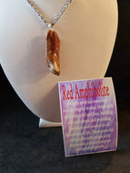 Red Amphibolite Necklace