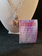 Red Amphibolite Necklace