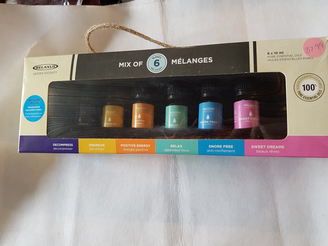 Aromatherapy Essential Oil 6 pack