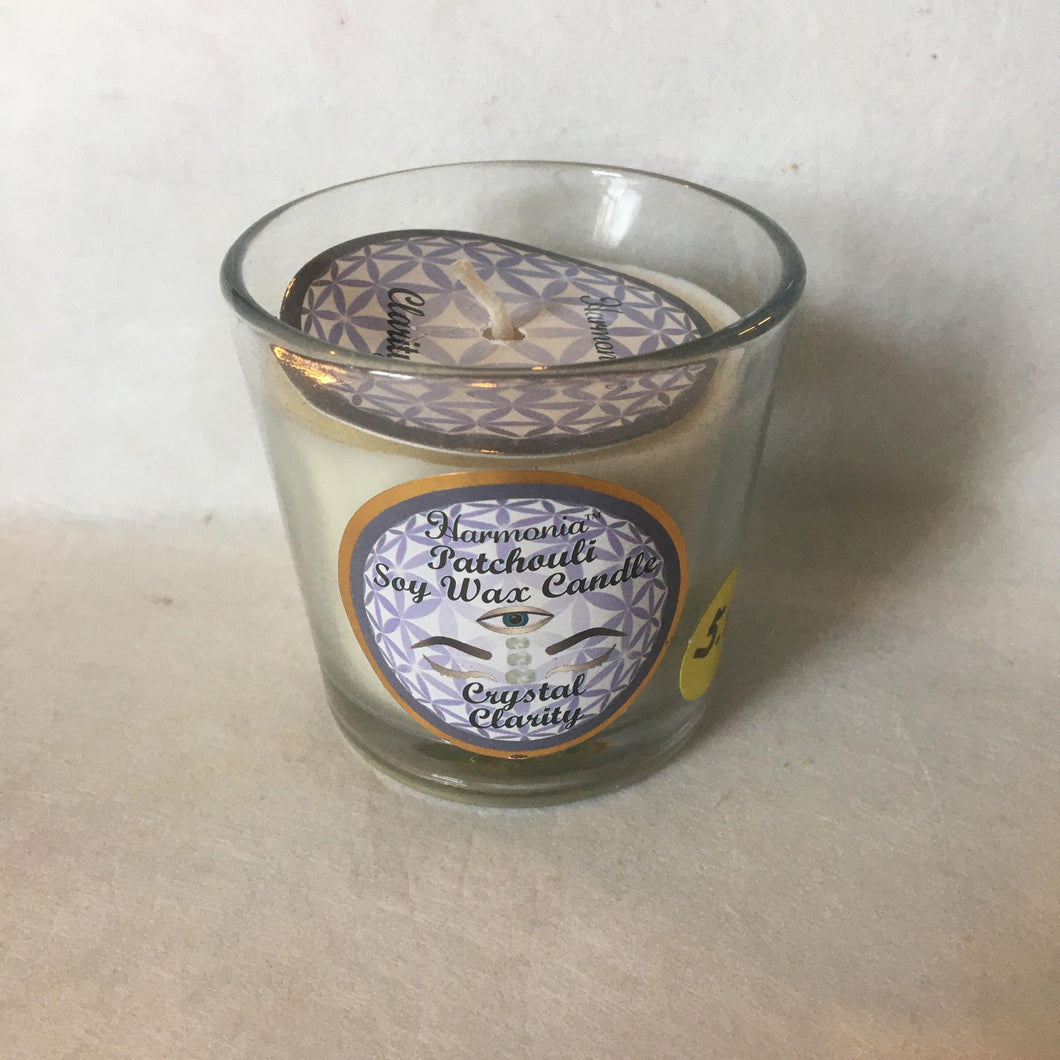 Patchouli Crystal Clarity Candle