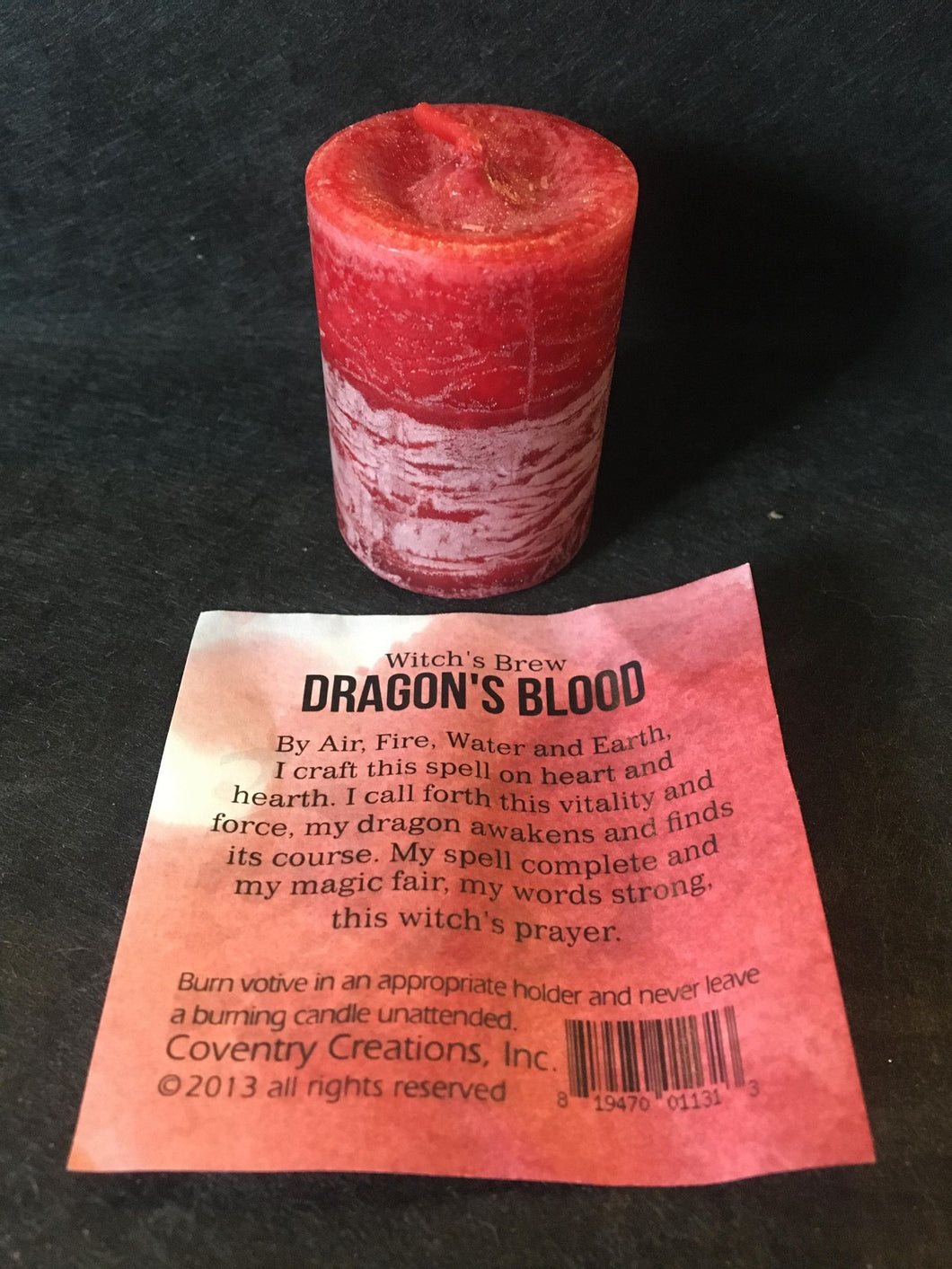 Dragons Blood Candle