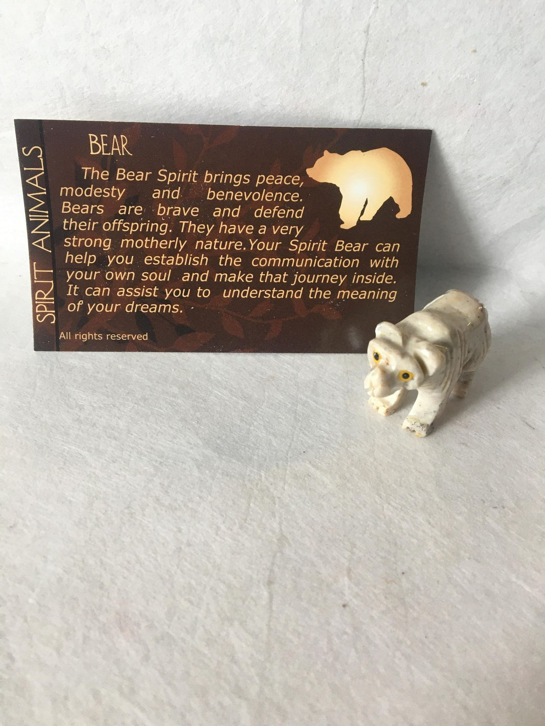 Dolomite Bear Spirit Animal