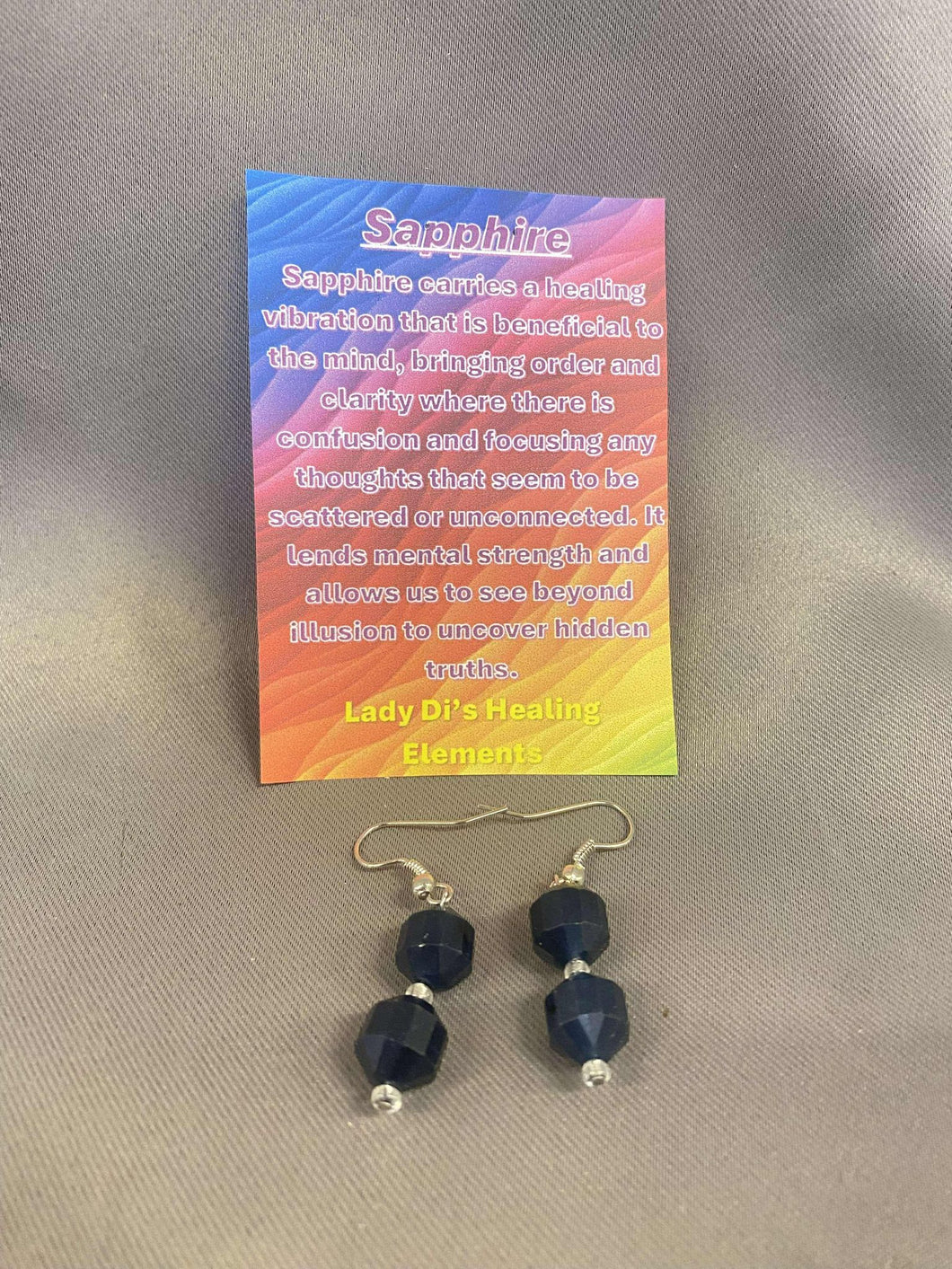 Sapphire Earrings