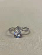 Elegant Tear Drop Ring