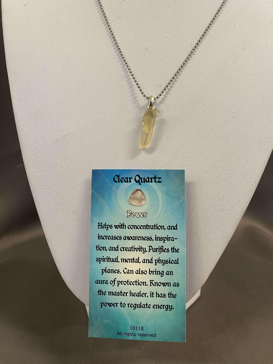 Clear Quartz Necklace