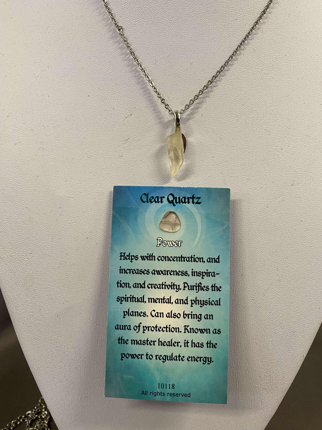 Clear Quartz Necklace