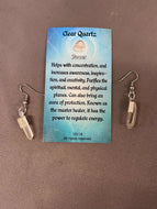 Clear Quartz Earrings