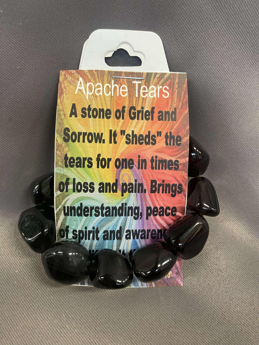 Apache Tears Bracelet