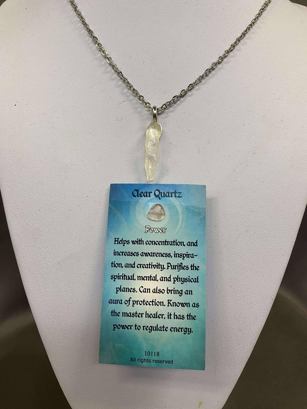 Clear Quartz Necklace