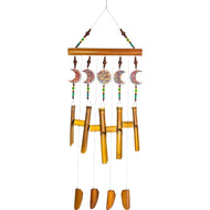 Bamboo Moon Phases Windchime