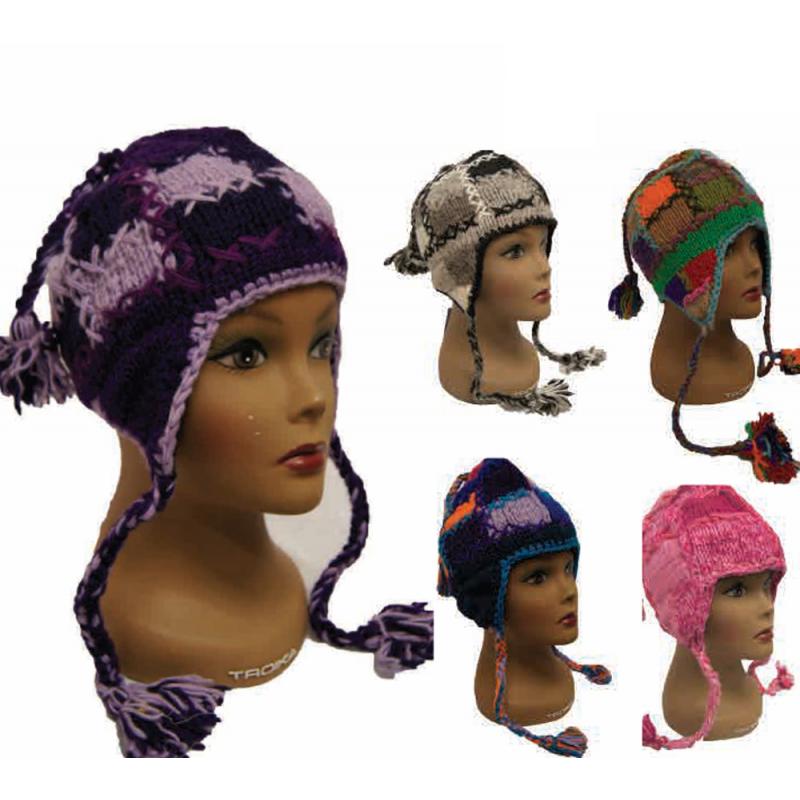 Cozy Look Woolen Bonnet Knitted Toque