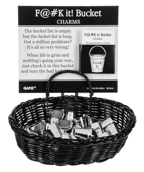 F@#K it Bucket Charm Basket