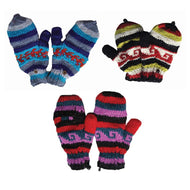 Woolen Lining Color Gloves