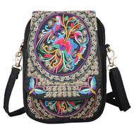 Embroidered Crossbody Bag