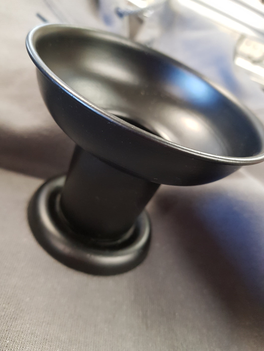 Black Candle Holder