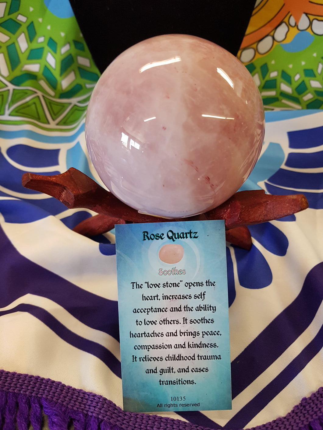 Rose Quartz Sphere