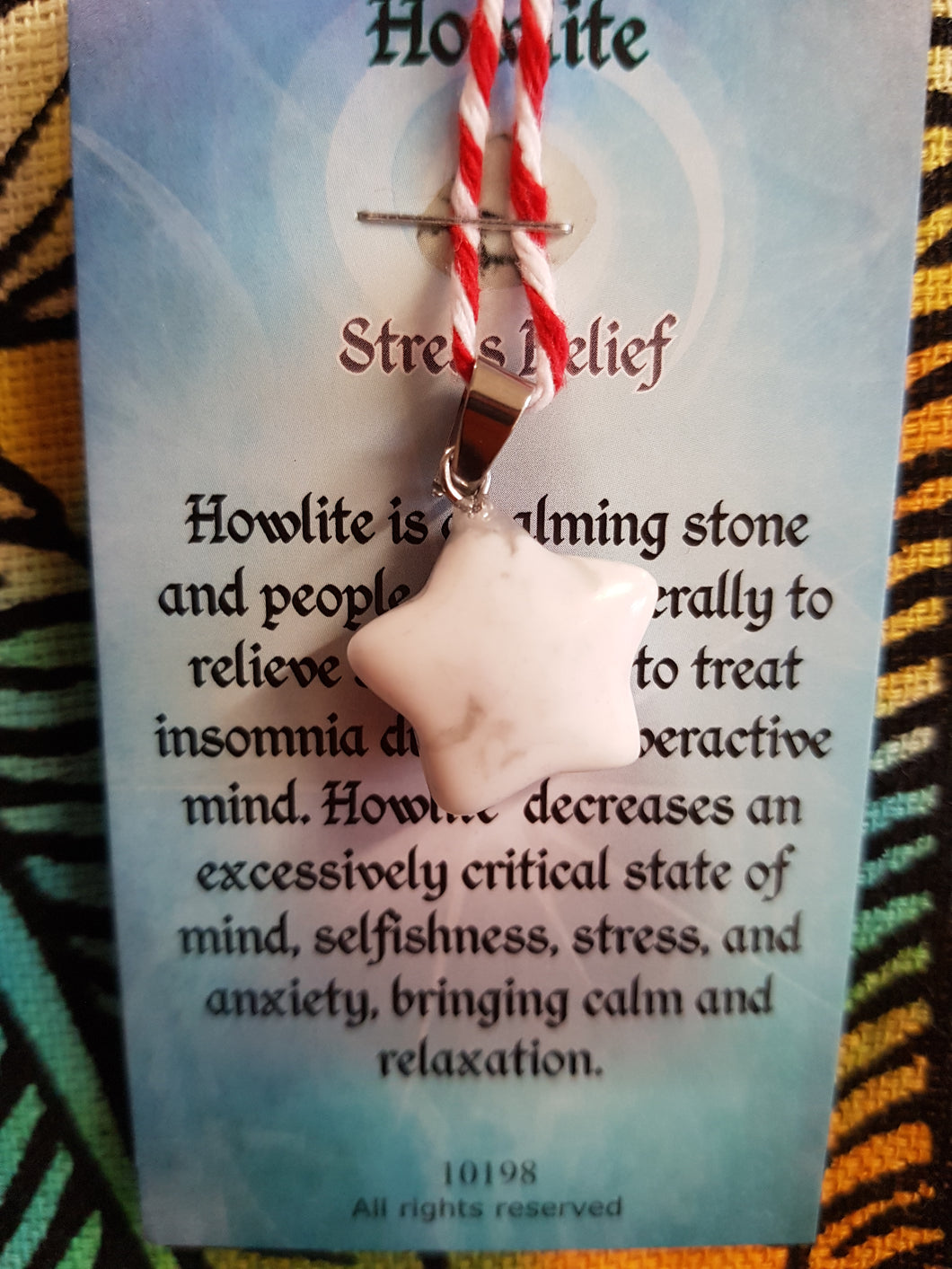 Howlite Pendant