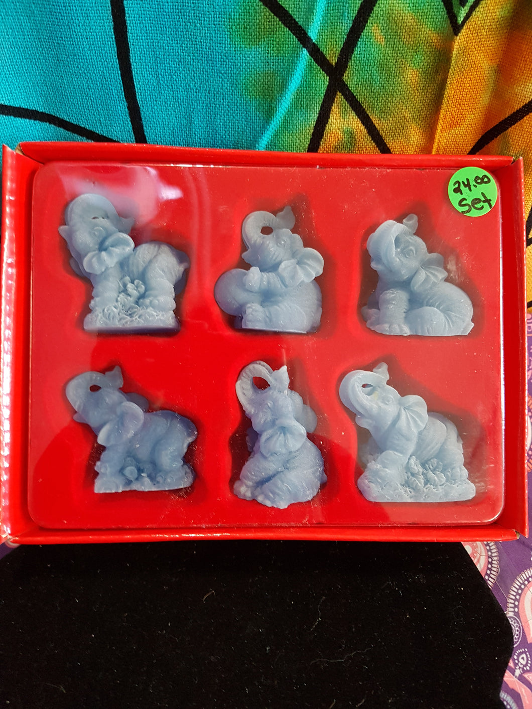 Polyresin Elephant Set