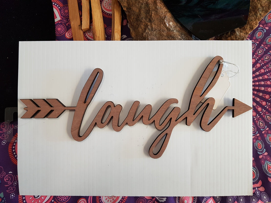 Laugh Wall Decor