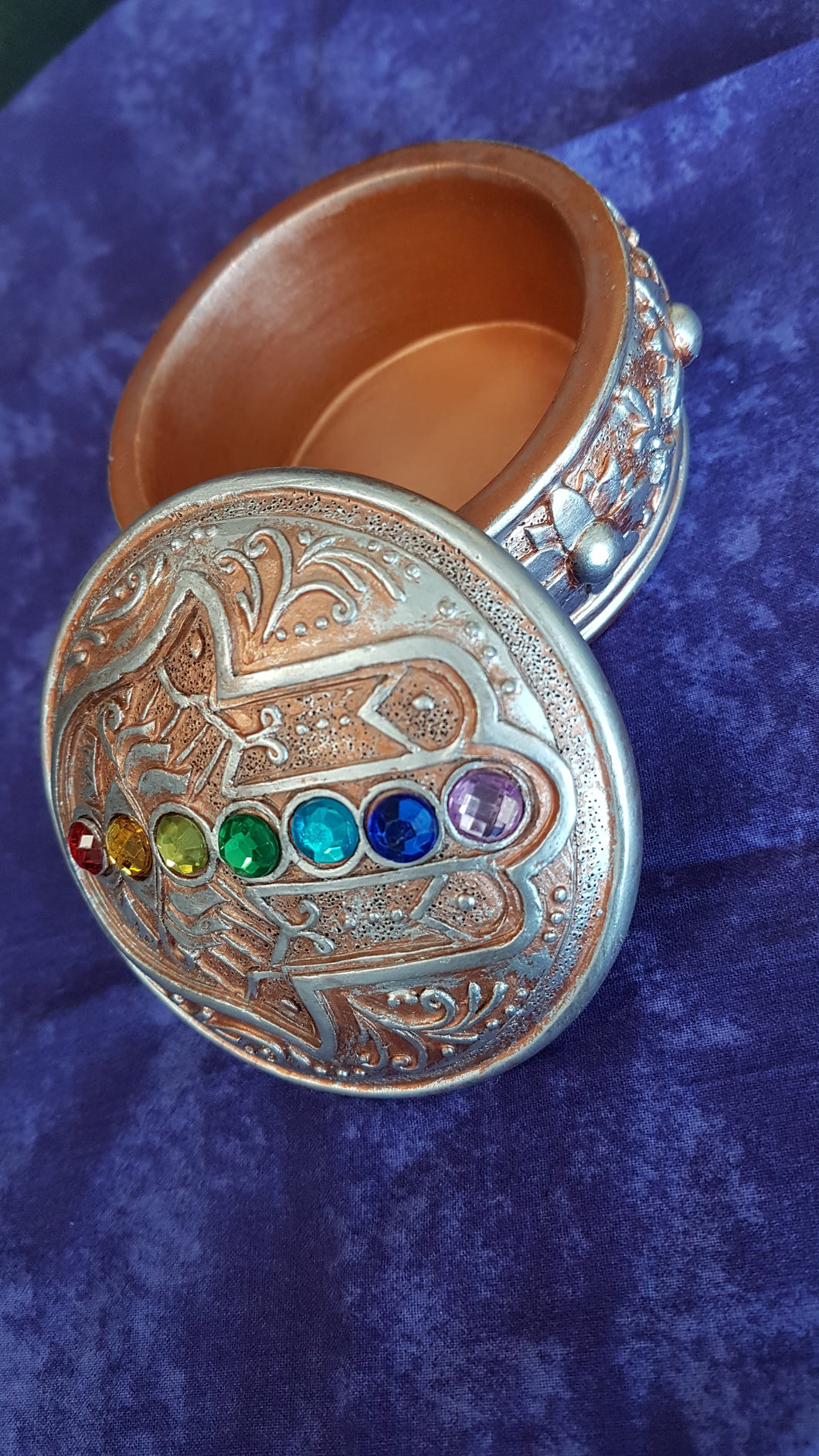 Chakra Hand Pendant Box