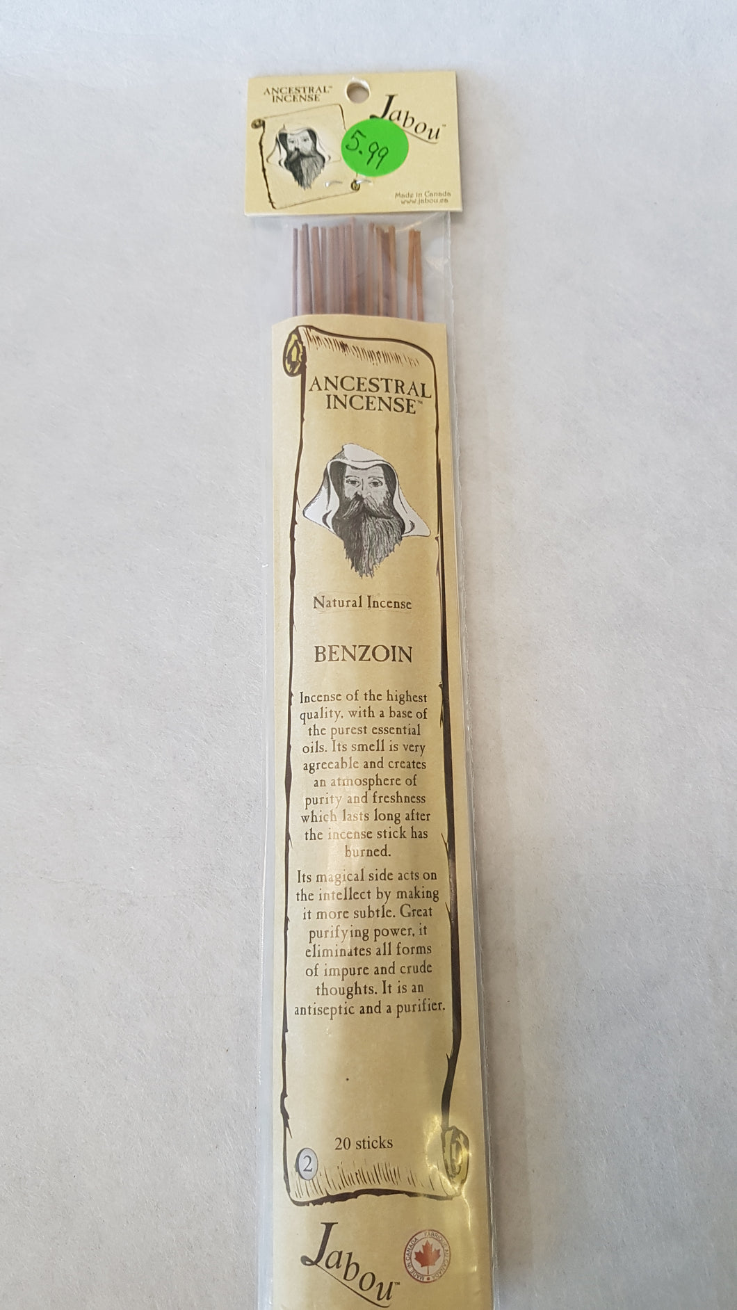 Benzoin Incense