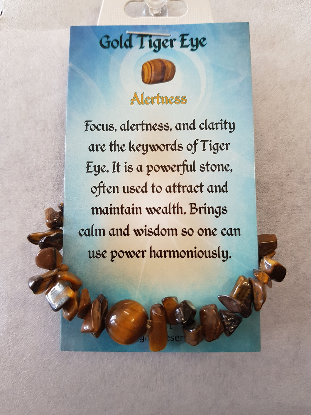 Gold Tiger Eye Bracelet