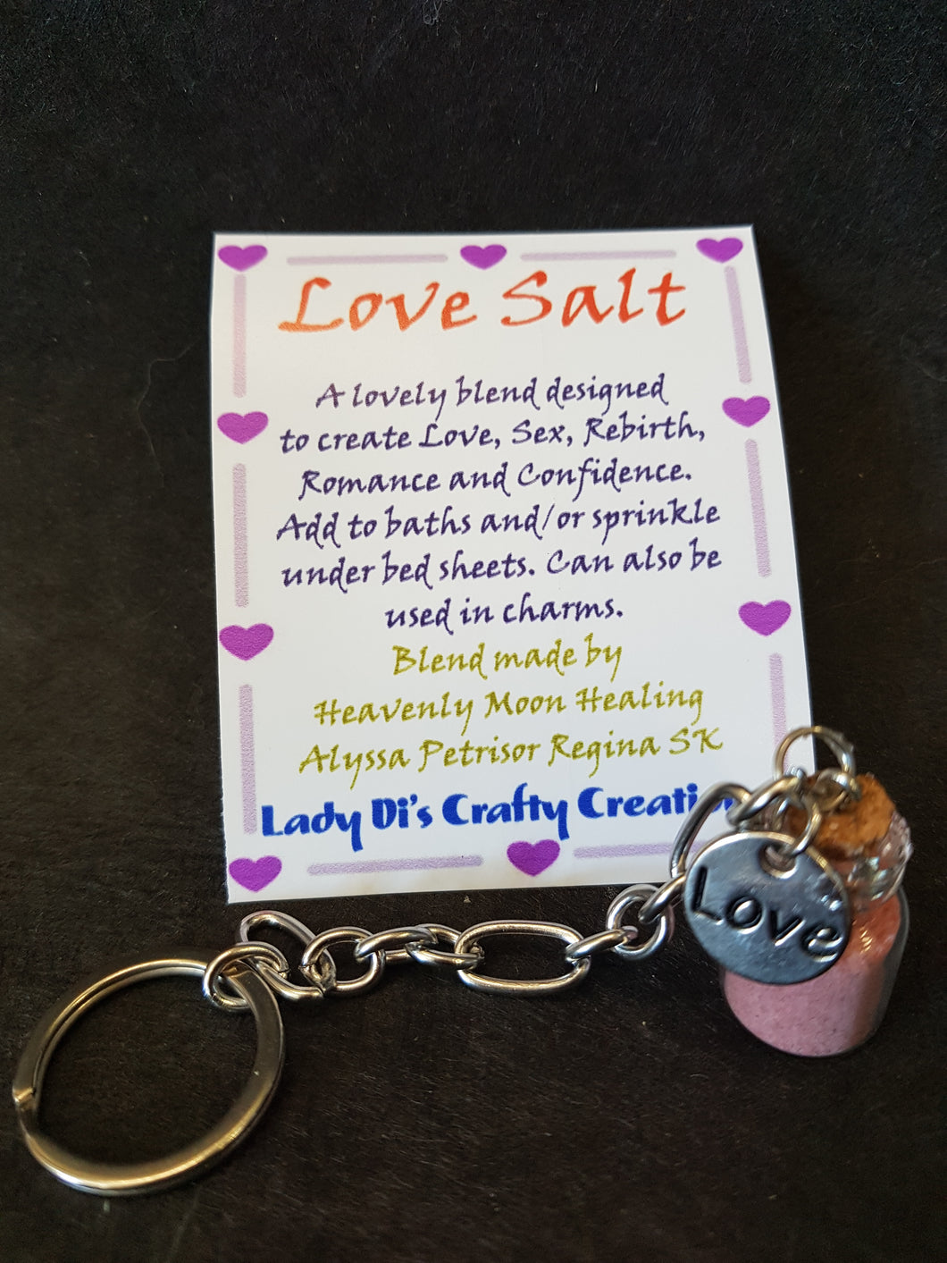 Love Salt Keychain