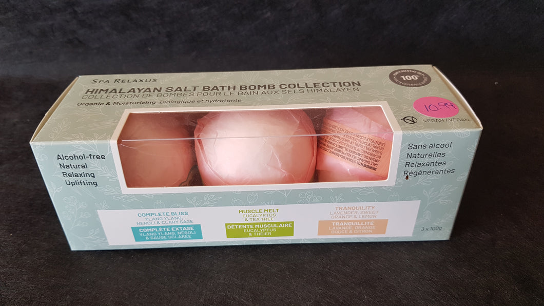 Himalayan Salt Bath Bombs