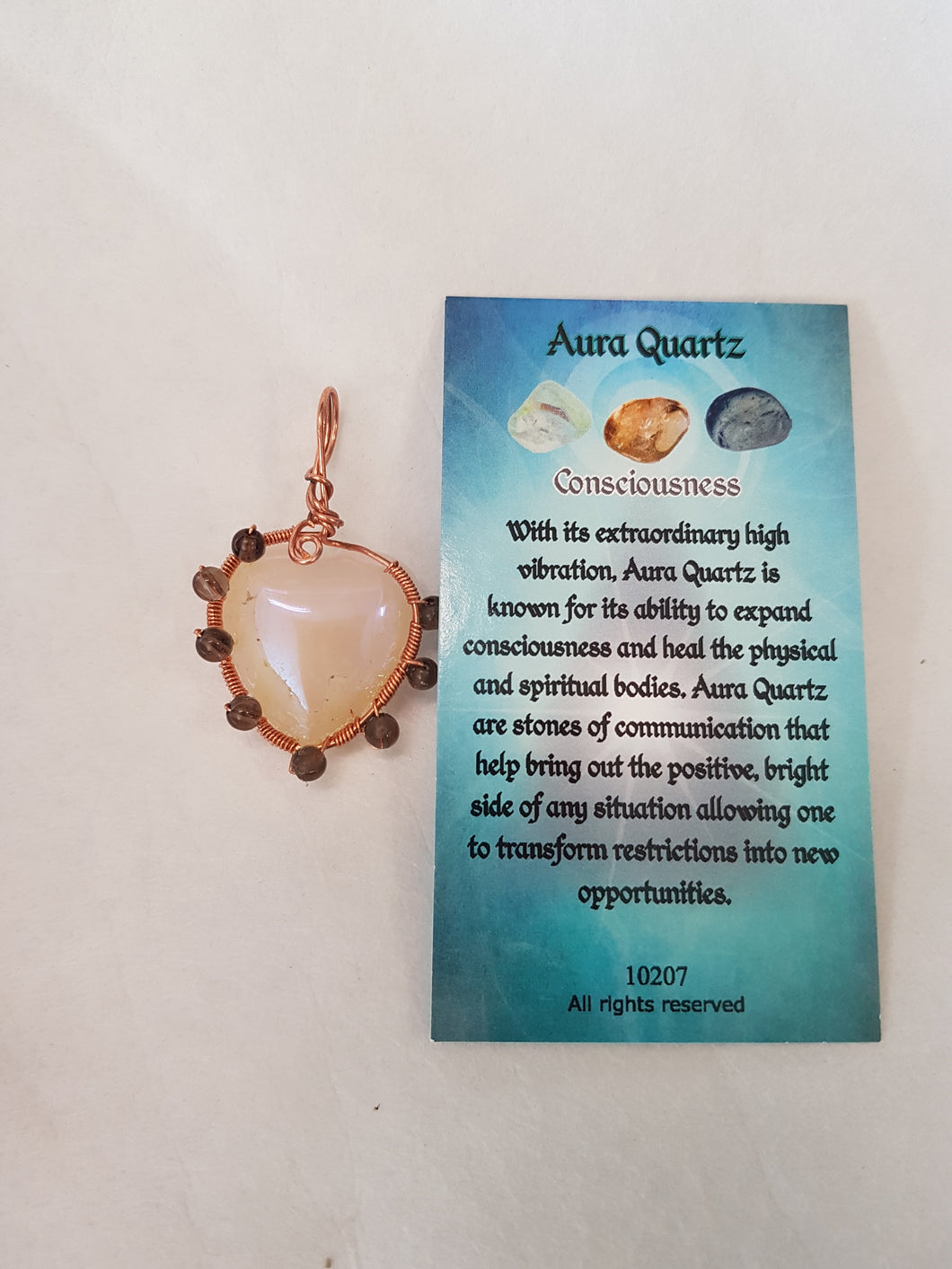 Aura Quartz Pendant