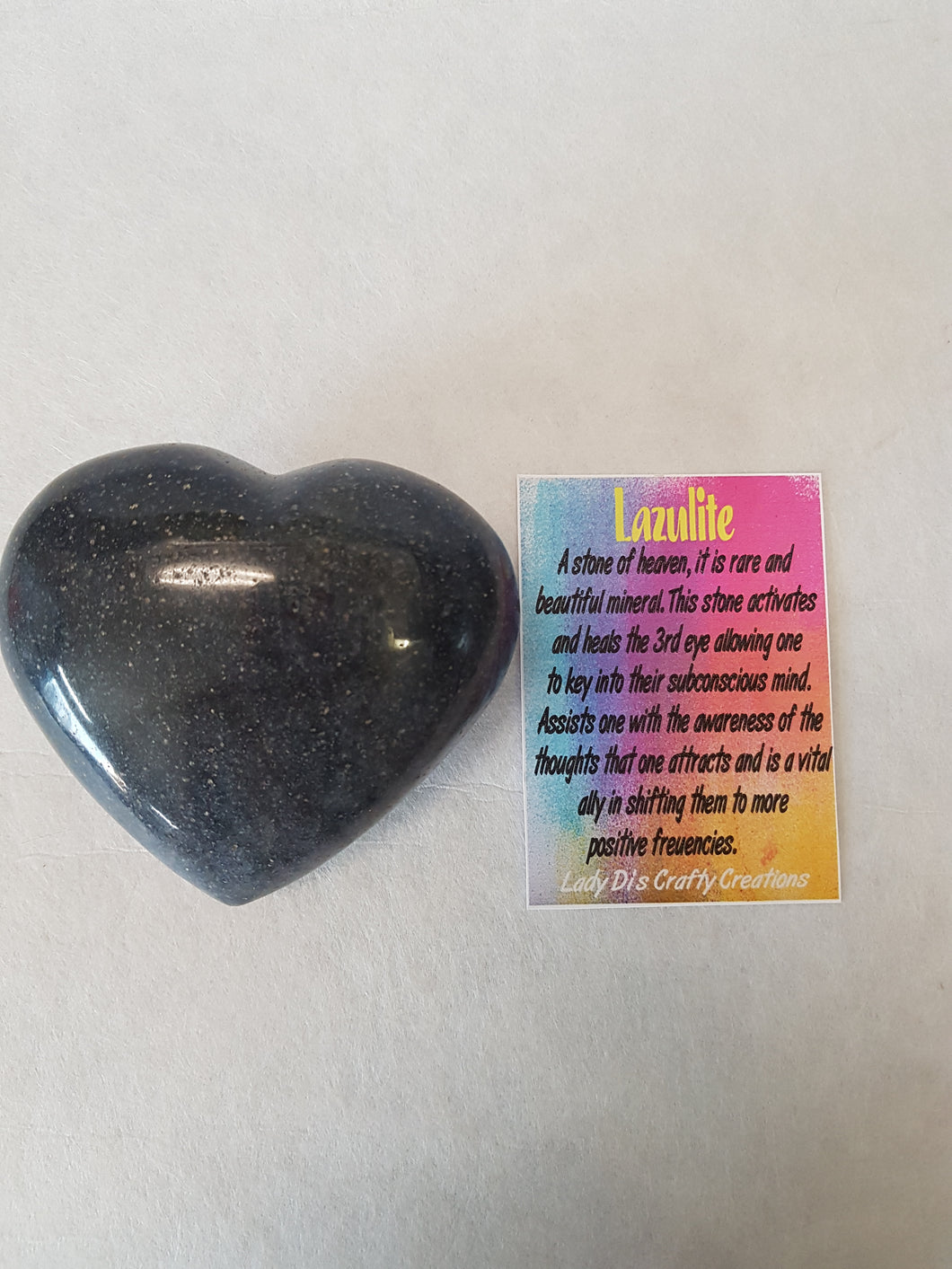 Lazulite Heart