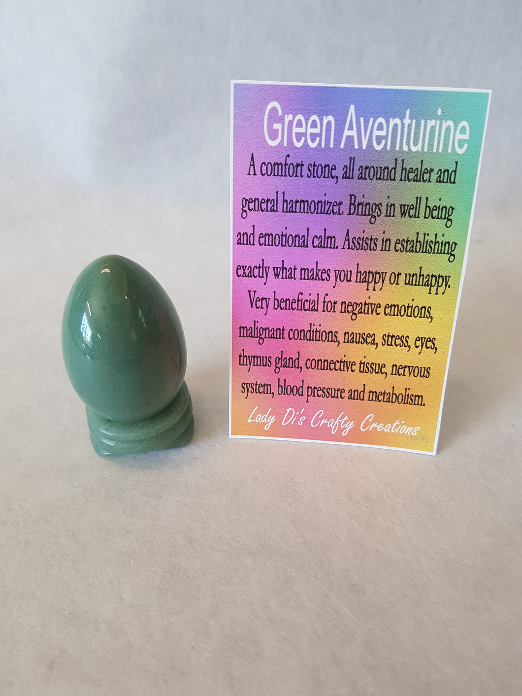 Green Aventurine Egg