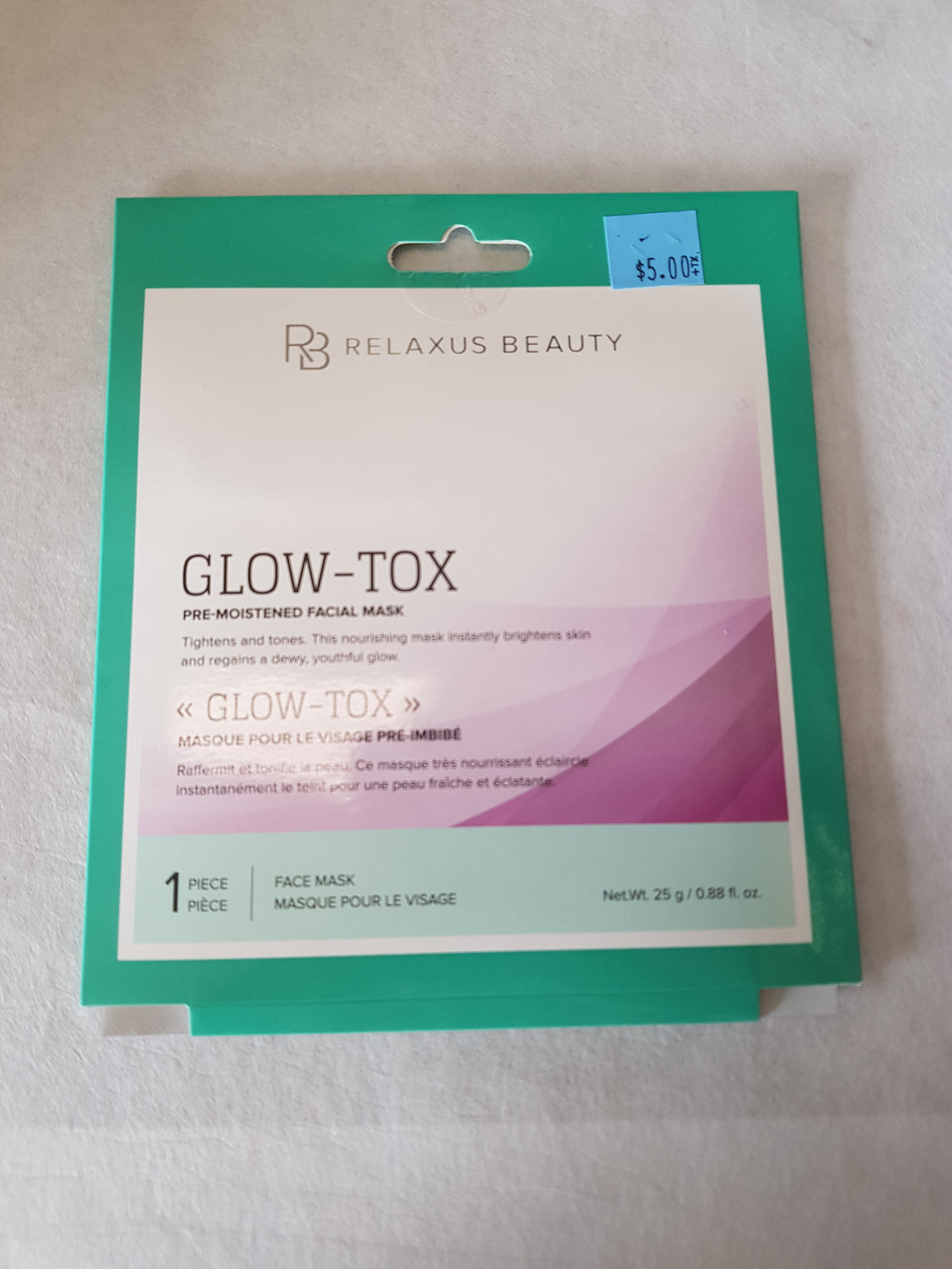 Glow-Tox Face Mask