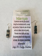 Indian Agate Earrings