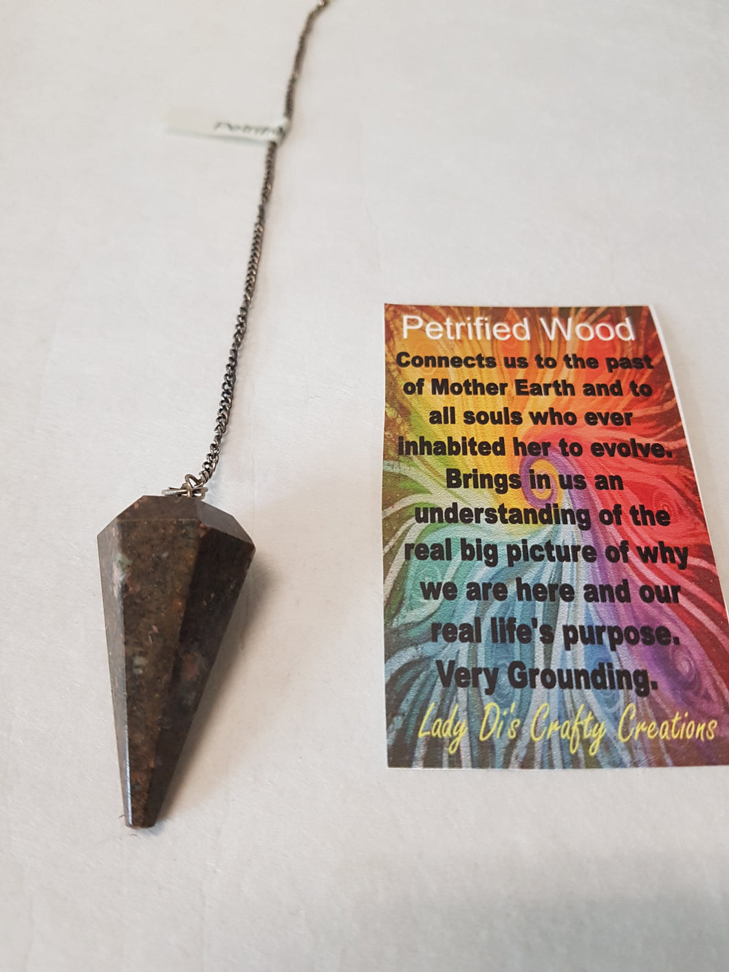 Petrified Wood Pendulum