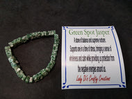 Green Spot Jasper Bracelet