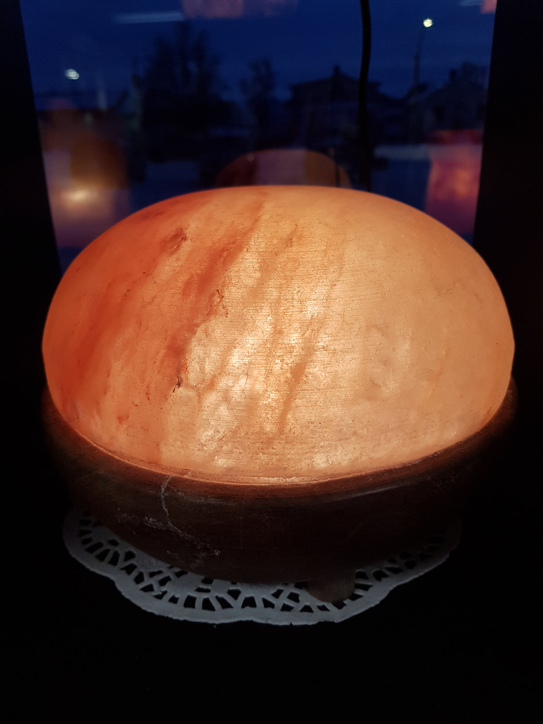 Himalayan Salt lamp-Dom