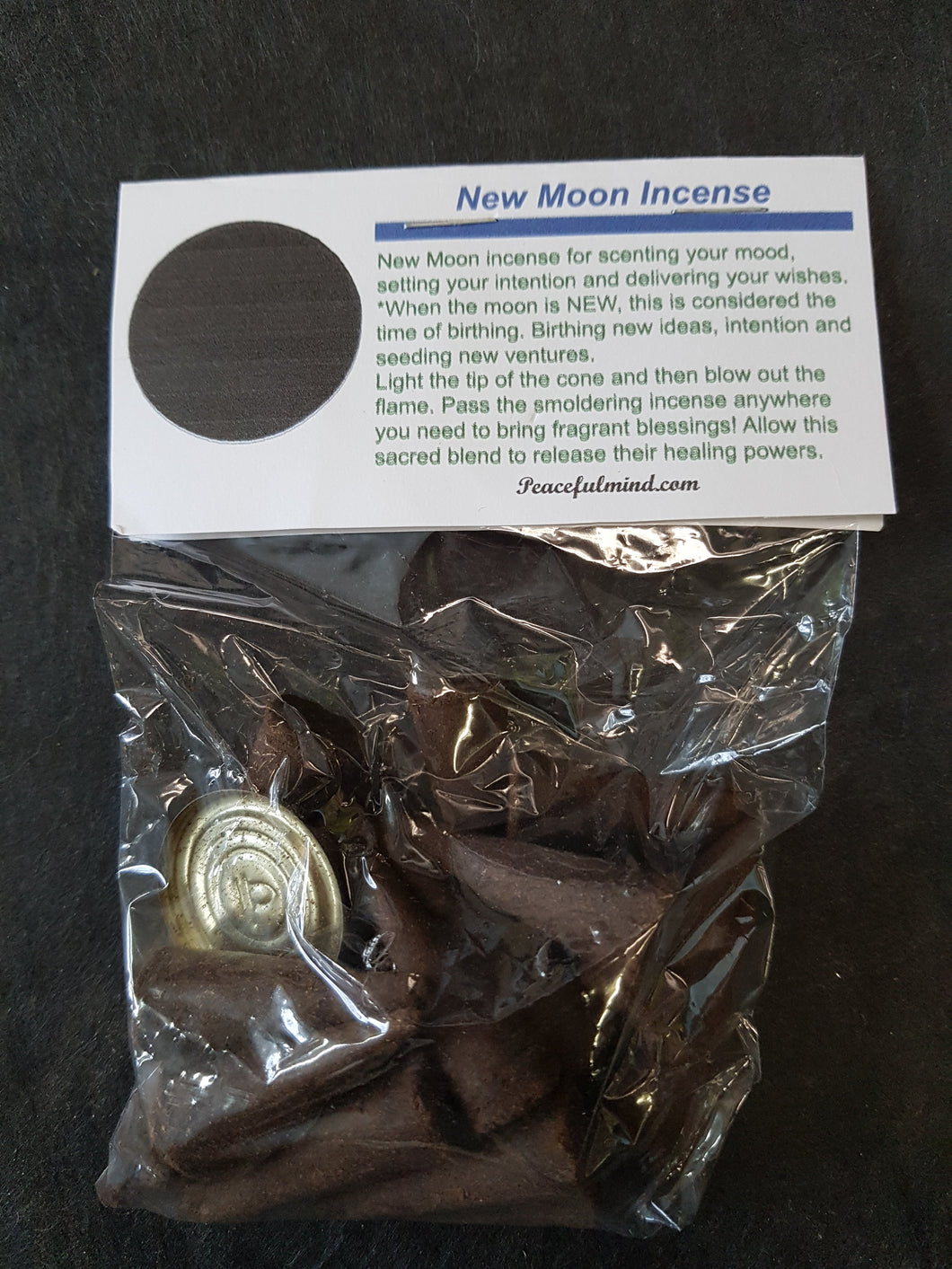 New Moon Incense Cones