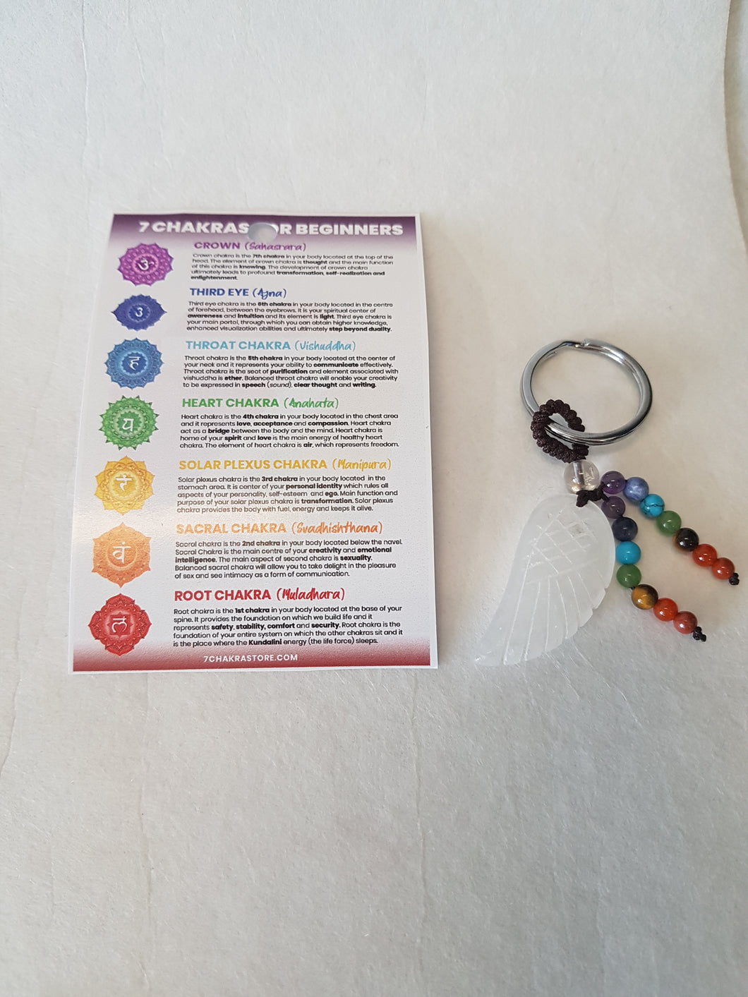 Chakra Wing Keychain