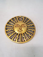 Sun Face Incense Holder