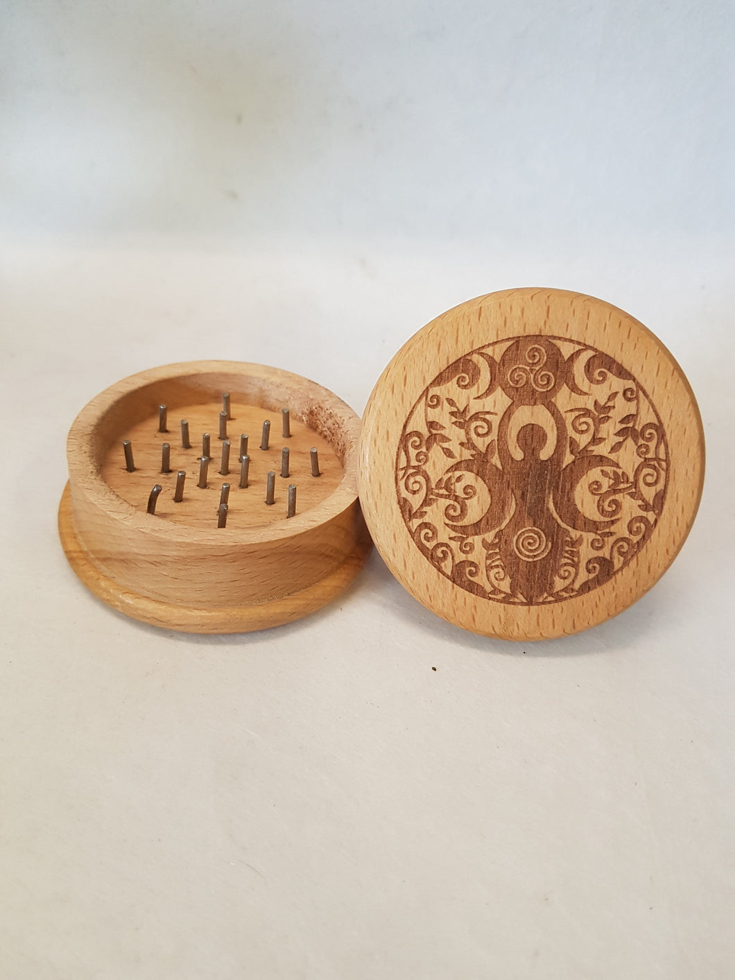 Goddess Wooden Herb Grinder